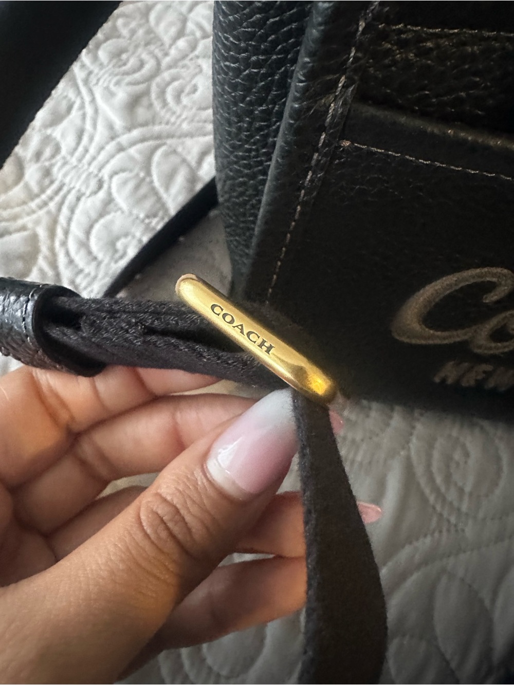 Coach Bubble 20 Leather Cargo Tote - Picture 11 of 11